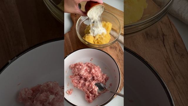 Хрустящие драники с фаршем❤️Нереально вкусно