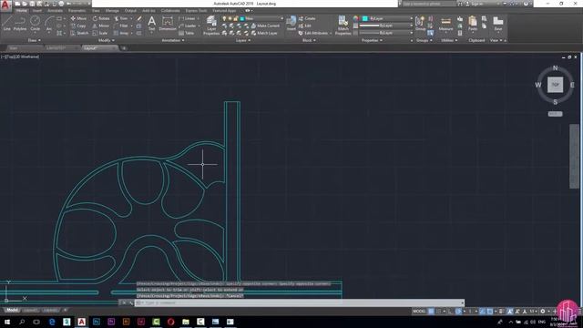 عمل المشروع علي برنامج ال AutoCAD смотреть онлайн