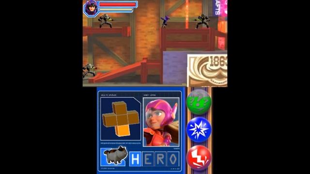Big Hero 6: Battle in the Bay (3DS) Level 9 Walkthrough смотреть онлайн