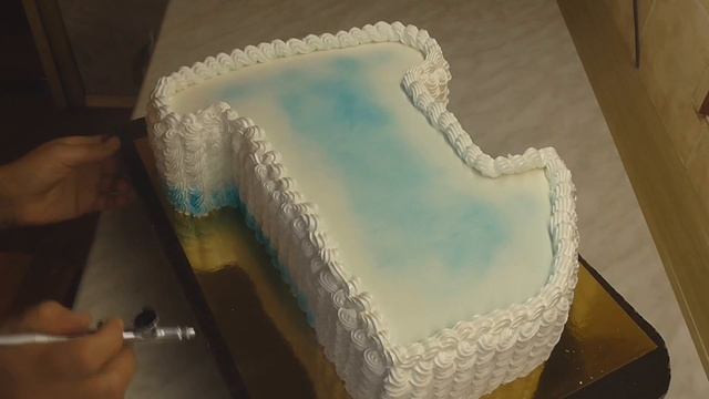 Торт единичка для мальчика.Вкусный торт.Как сделать торт. смотреть онлайн