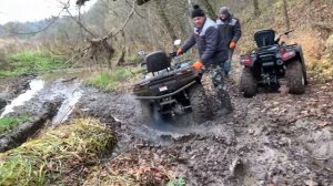 Bashan EXPLORER 300 и 300кг дров! Грязи и пикник!