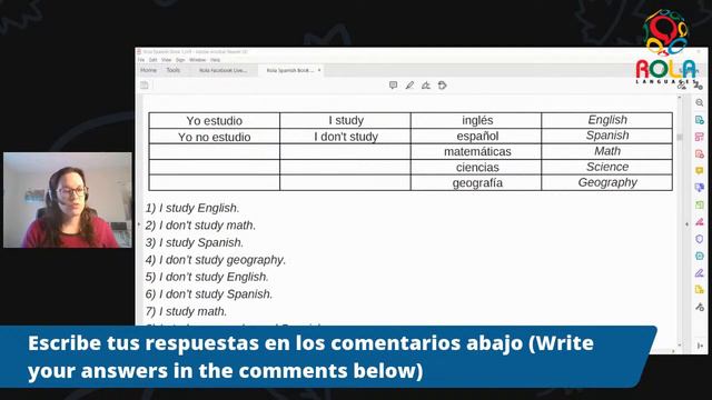 Community Spanish: Repaso - Los Verbos - AR En Presente смотреть онлайн