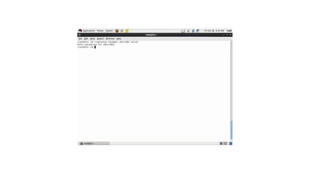 How to create a LUKS Encrypted Volume in Red Hat Enterprise Linux 6 смотреть онлайн