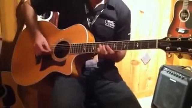 Taylor 614ce guitar demo смотреть онлайн