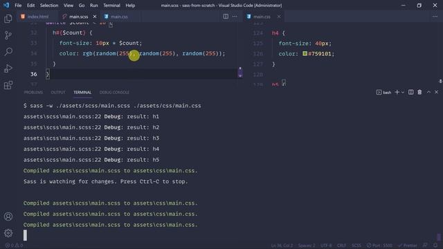 #28 - SASS @while Loop (Practical Example) - (தமிழில்) (Tamil) | SASS Tutorial смотреть онлайн