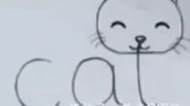 Рисунок котяры?|или как легко нарисовать кота или кошку|$_$|Лооол кееек чебурек!??? смотреть онлайн