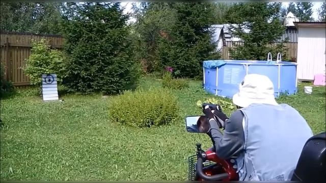 Испытание травмата, ч.2 (Trauma Test, Part 2). Скутеры для инвалидов. Mobility scooter. смотреть онлайн