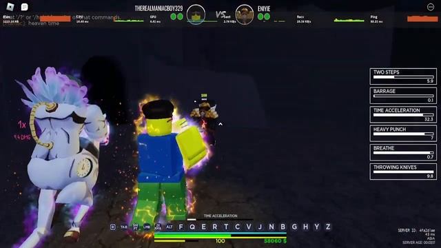 [Roblox is Unbreakable] 1v1 with Made in Heaven + Hamon = Vampire Exterminator смотреть онлайн