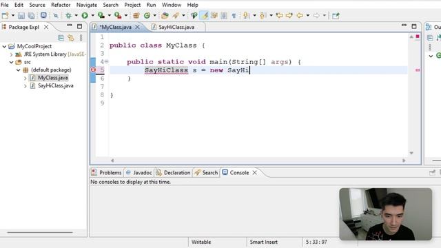 How To Import A Class In Java From The Same Package - Java Tutorial смотреть онлайн