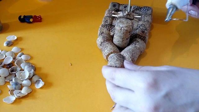 Кораблик из пробок. Поделки своими руками. смотреть онлайн