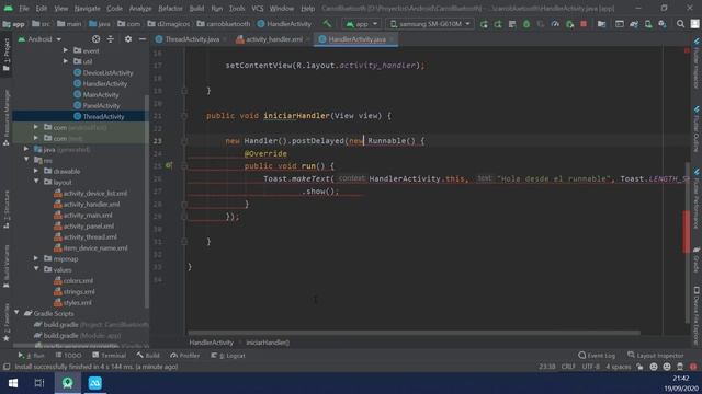 ✅ 08 | Android Studio | Manejo de Handler ( Control Remoto ) смотреть онлайн