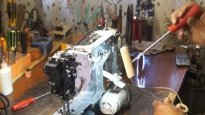 Швейная машина Джаном. Заклинило. Устанение неисправности.