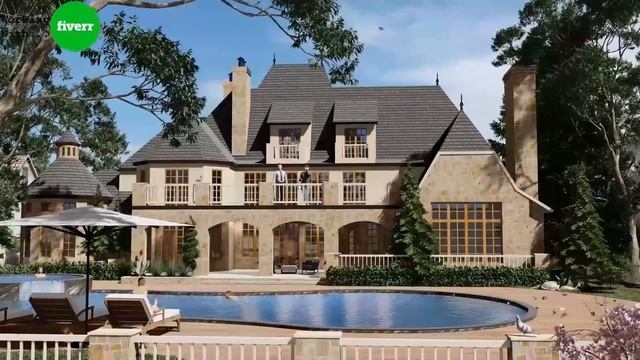 Architectural Design and 3D Visualization Service In Drems3DStudio смотреть онлайн