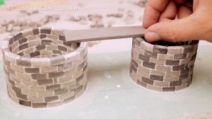 Как сделать Миниатюрный Замок своими руками из мини кирпичиков | Мини Стройка