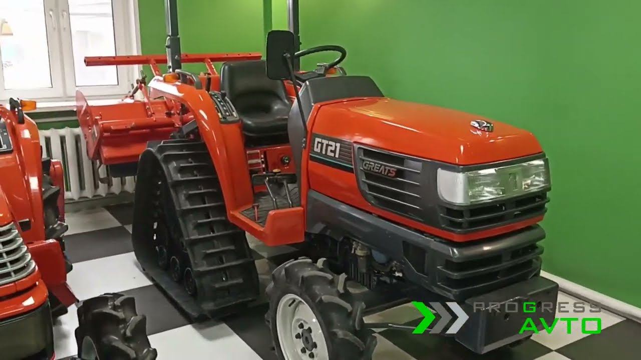 Колёсно гусеничный трактор Kubota GT-21 в Москве в наличии Ерёмино 5А Мытищи смотреть онлайн
