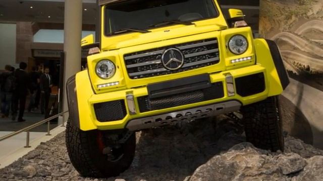 Mercedes Benz G500 Frankfurt Motor Show 2015 - 2016 смотреть онлайн