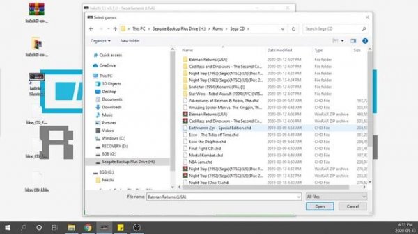 Overclocking, Sega CD and USB Storage on Hakchi for Sega Genesis : MegaDrive Mini