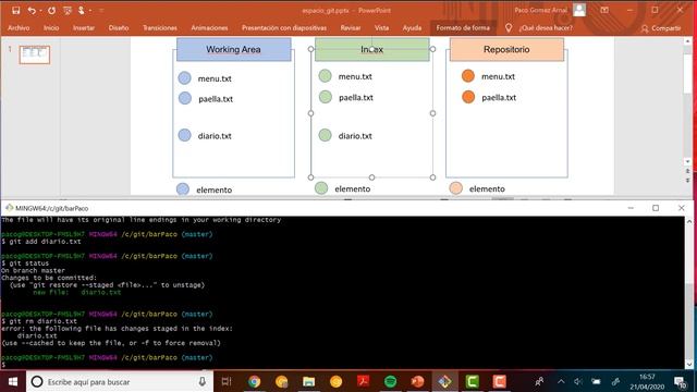 CURSO DE GIT - 10 - git rm смотреть онлайн