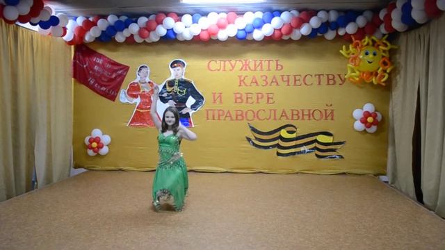 Левинская Елизавета - "Восточный танец" (3 отряд) - "Эх, казачата! Ребята удалые!" (Смотр талантов) смотреть онлайн