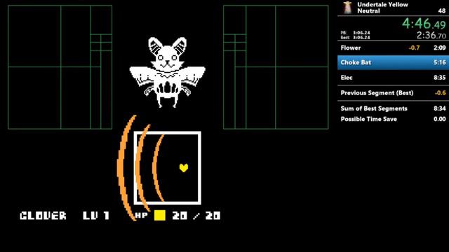 Undertale Yellow Demo Neutral% in 8:31 смотреть онлайн