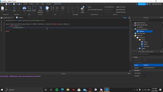 How to Make a MOD CALL SYSTEM in ROBLOX STUDIO 2020! смотреть онлайн