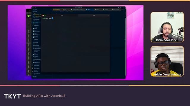 Learn AdonisJS from scratch with Harminder Virk смотреть онлайн