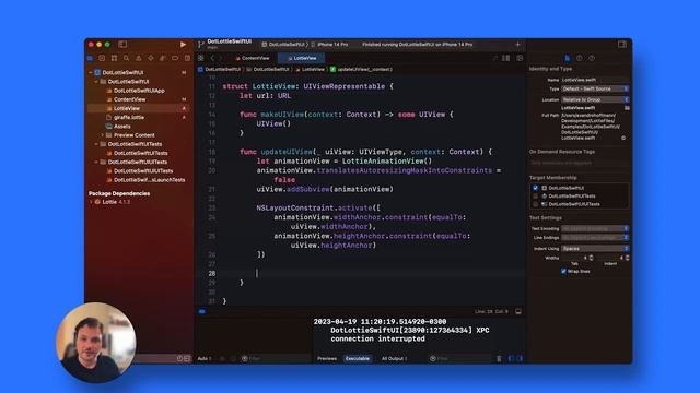 Integrate Lottie animations into your iOS application using dotLottie file format with SwiftUI смотреть онлайн