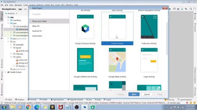 Create Hello World in Android with Kotlin смотреть онлайн