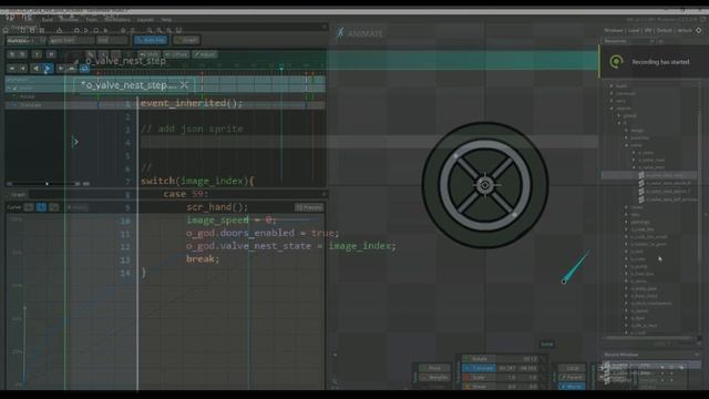 devlog 017 • sub engine • spine json animation with sprite_add included files смотреть онлайн