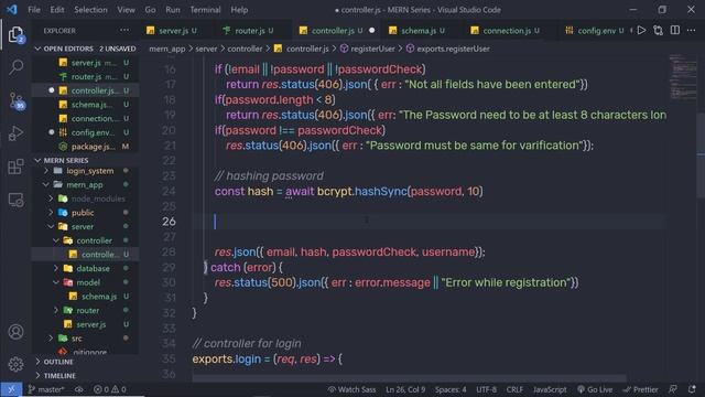 Store Register Input Values in Database - MERN Stack Series - 01 смотреть онлайн