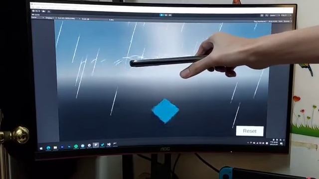 Using Unity to simulate your phone blocking raindrops смотреть онлайн