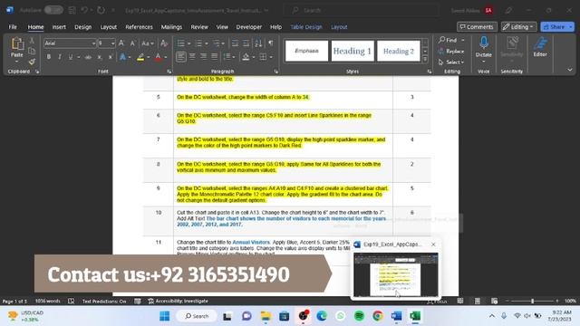 Exp19 Excel AppCapstone IntroAssessment Travel | Exp19_Excel_AppCapstone_IntroAssessment_Travel | смотреть онлайн