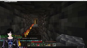 [Minecraft 1.20.1] ДЕНЬ 3. Как в это играть? Копаем АЛМАЗЫ и строим коробку. Стрим. Vtuber