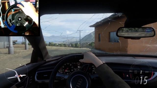 Rebuilding Audi RS7 Sportback - Forza Horizon 5 | Thrustmaster T150RS Gameplay. смотреть онлайн