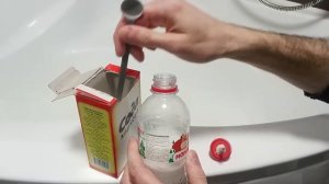 Простой опыт. Реактивная лодка из пластиковой бутылки