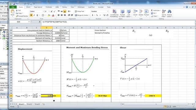 ANSYS Workbench Tutorial - Simply Supported Beam - PART 1 смотреть онлайн