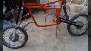 Тюнинг мопеда Карпаты . Пит байк из мопеда Карпаты