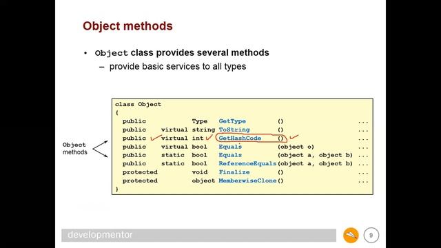 CpE311, 07, C# Object class, Part2, ToString and GetHashCode смотреть онлайн