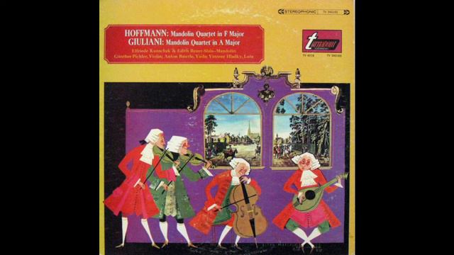 Hoffmann / Giuliani: Mandolin Quartet In F Major / Mandolin Quartet In A Major смотреть онлайн