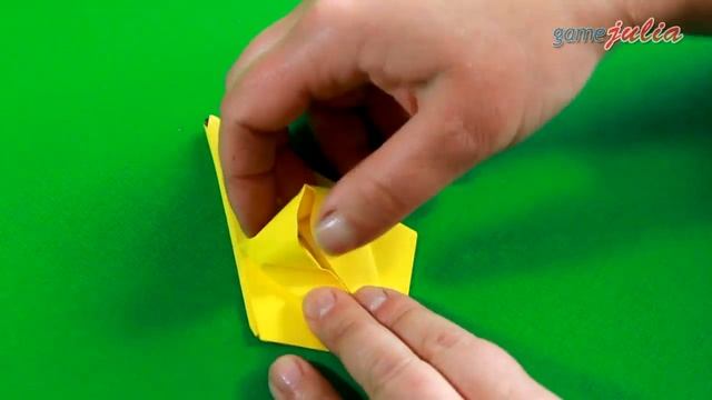 Оригами из бумаги ЦВЕТОК ПОДСОЛНУХ смотреть онлайн