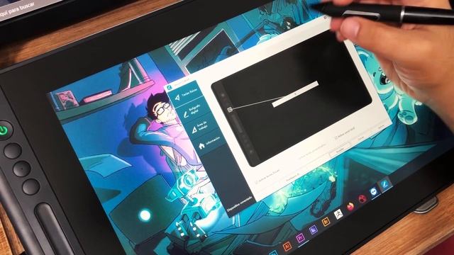 Instalación y reseña huion kamvas pro 16 en español Parte 2 смотреть онлайн