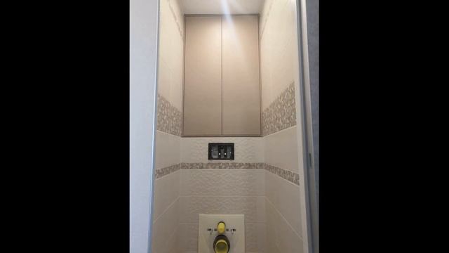 Шкаф над инсталляцией в туалете смотреть онлайн