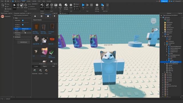Как Сделать ДИАЛОГ С NPS В Roblox Studio В 2023 ГОДУ смотреть онлайн