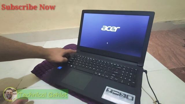 Laptop power on but No display problem || Black Screen || solved || acer laptop power on problem смотреть онлайн