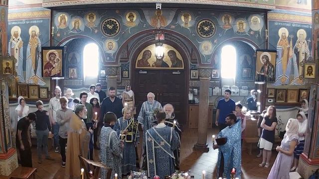 2023.08.26. 12th Sunday after Pentecost. Vigil. Неделя 12-я по Пятидесятнице. Всенощная. смотреть онлайн