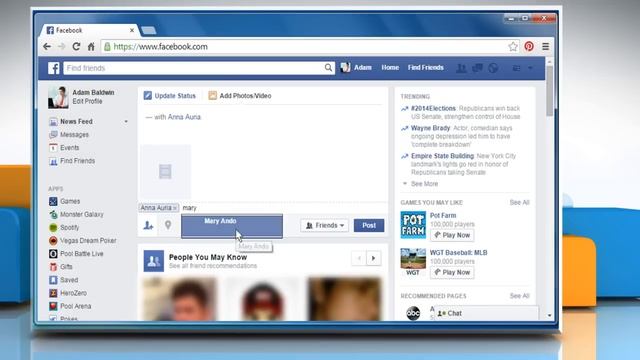 How to tag friends in a video on Facebook® смотреть онлайн