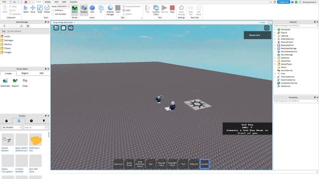 Roblox Studio God Ray Kit (Error 404 Sans) смотреть онлайн
