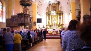 Служба в костеле  Браслав