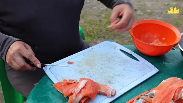 Сашими из горбуши! смотреть онлайн