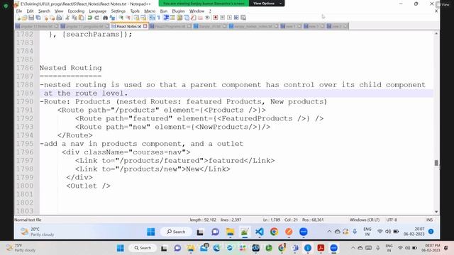 Nested route, protected routes, replace & Exact смотреть онлайн
